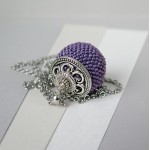 Pakabukas burbulas. Violetinis 