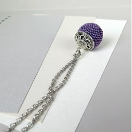 Pakabukas burbulas. Violetinis 