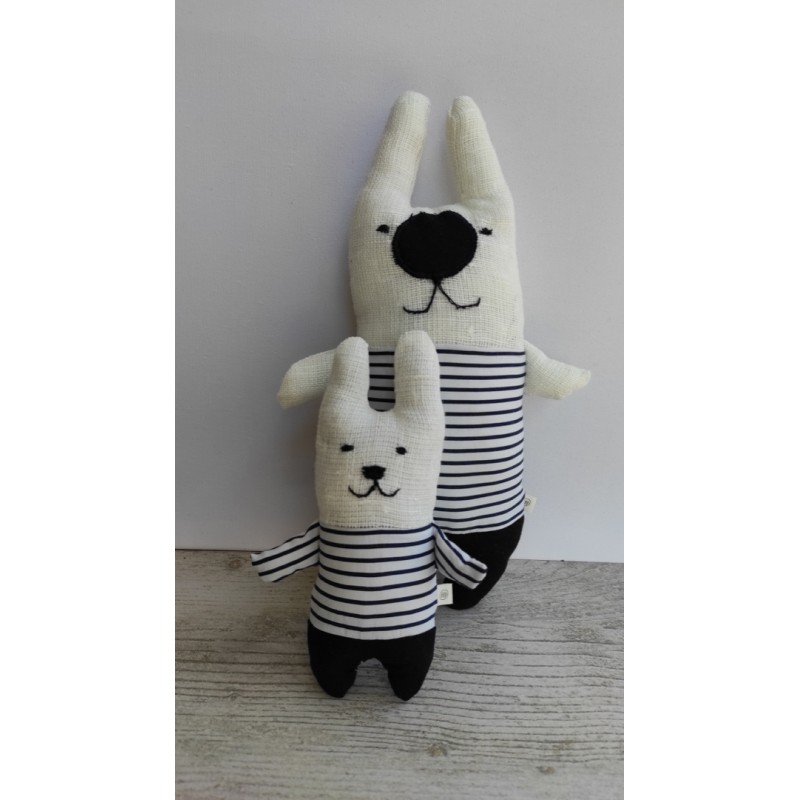 Tėtis ir sūnus meškiai