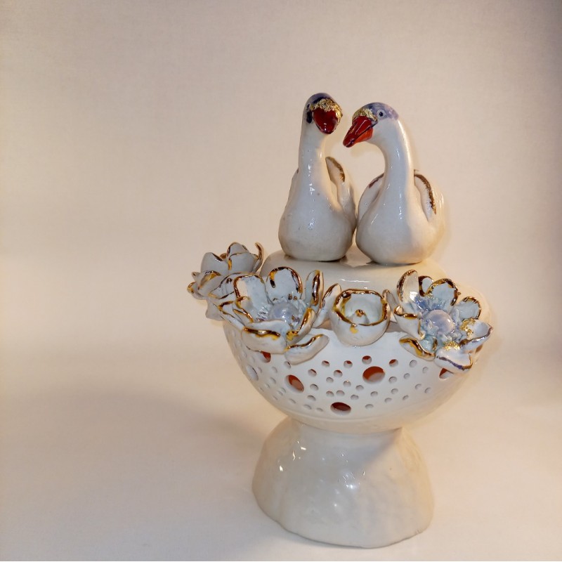 Šeimos židinys dekoruotas auksu Šeimos židinys dekoruotas auksu