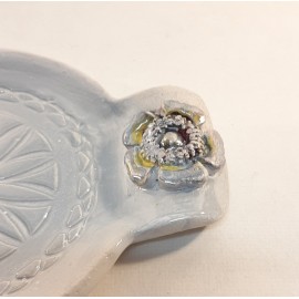 Šaukšto laikiklis dekoruotas auksu Šaukšto laikiklis dekoruotas auksu