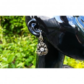 Žalvariniai auskarai su cirkoniu - 2899