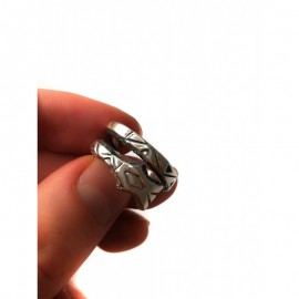 Sidabrinis žiedas su žalčiu Nr. 2 - 3193