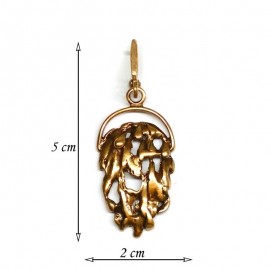 Žalvariniai auskarai LIŪTIS - 529