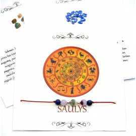 Sėkmės - apaugos apyrankė Šaulio ženklui. (Nemokamas siuntimas)