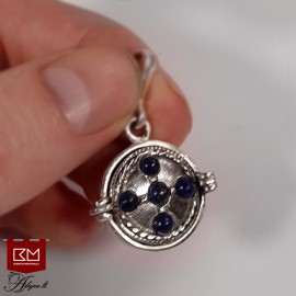 Sidabrinis atsidarantis medalionas  3057