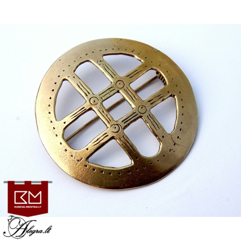 Žalvarinė sagė ETNO