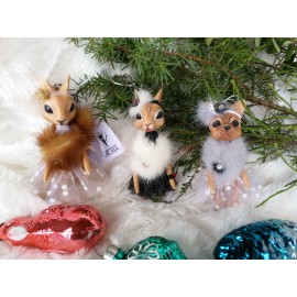 Rankinių papuošimas “Voverytė”