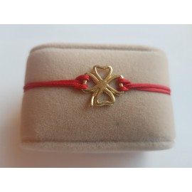 Sidabrinė apyrankė - KETURLAPIS DOBILAS