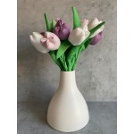 Lininių tulpių puokštė Lininių tulpių puokštė