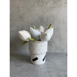 Lininių tulpių puokštelė Lininių tulpių puokštelė