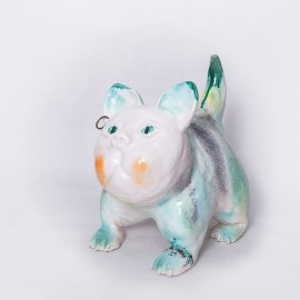 Keramikinis katinas taupyklė