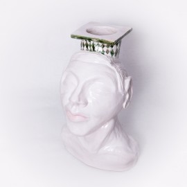 Keramikinė skulptūra - vaza gėlėms Keramikinė skulptūra - vaza gėlėms