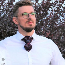 Žiogas - peteliškė SONETAS,  originalus kaklaraištis