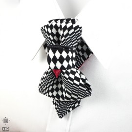 Žiogas - peteliškė ŠACHMATININKAS  originalus kaklaraištis