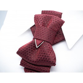 Kaklaraištis peteliškė varlytė žiogas "GRANATAS"