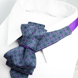 Kaklaraištis peteliškė varlytė  "MOZAIKA" Kaklaraištis peteliškė varlytė  "MOZAIKA"