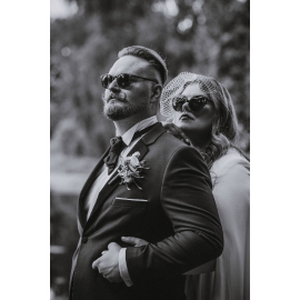 Kaklaraištis peteliškė varlytė žiogas "JUODASIS KODAS"