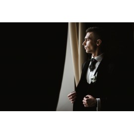 Kaklaraištis peteliškė varlytė žiogas  "JUODOJI KLASIKA" 