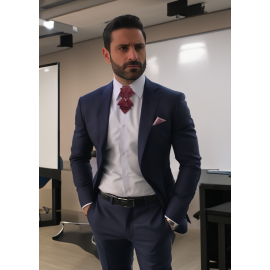 Kaklaraištis peteliškė varlytė žiogas "GRANATAS"