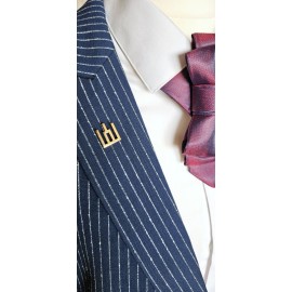 Paauksuotas ženkliukas „Gediminaičių stulpai“