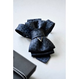 Kaklaraištis peteliškė varlytė žiogas  "TAMSUSIS ŠAMPANAS"