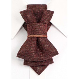 Kaklaraištis peteliškė varlytė moterims "Karamelė"