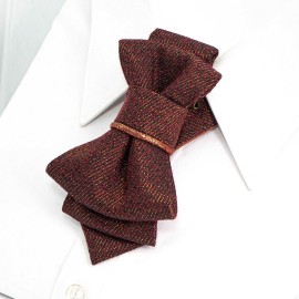 Kaklaraištis peteliškė varlytė moterims "Karamelė"