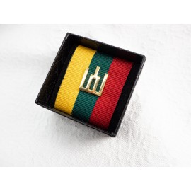 Paauksuotas ženkliukas „Gediminaičių stulpai“