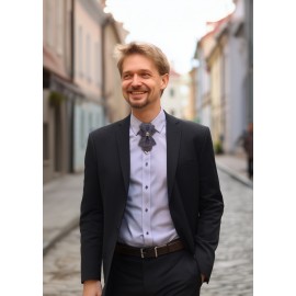 Kaklaraištis peteliškė varlytė  " Žiogas Gediminaitis 3"