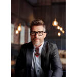 Žiogas - peteliškė varlytė originalus kaklaraištis "BARSELONA"