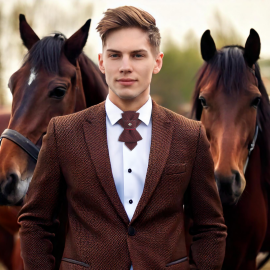 Kaklaraištis peteliškė varlytė  " HUSARAS"