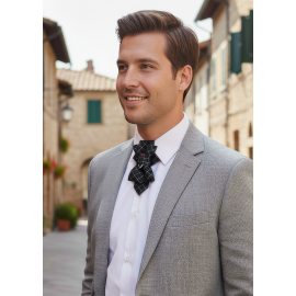 Kaklaraištis peteliškė varlytė žiogas "KRYŽKELĖ"