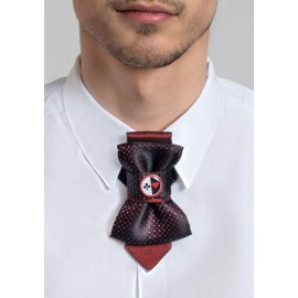 Žiogas - peteliškė varlytė originalus kaklaraištis "BARSELONA"