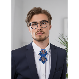 Kaklaraištis peteliškė varlytė  " MĖLYNASIS KELIAS"