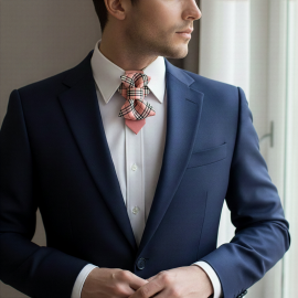 Kaklaraištis peteliškė varlytė  " Rožinė geometrija"