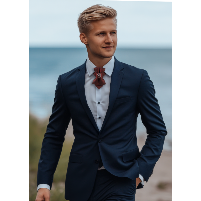 Kaklaraištis peteliškė varlytė  "VYTIS RUBY" Kaklaraištis peteliškė varlytė  "VYTIS RUBY"