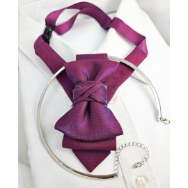 Kaklaraištis peteliškė varlytė žiogas "Orchidėjos magija"