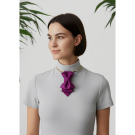 Kaklaraištis peteliškė varlytė žiogas "Orchidėjos magija"