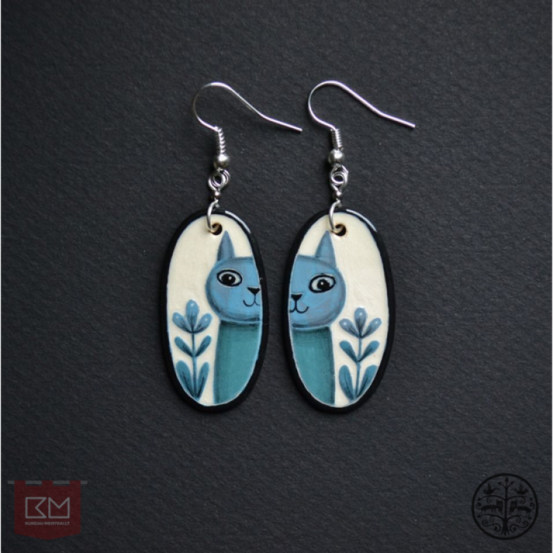 Auskarai "Istorijos apie kates" 