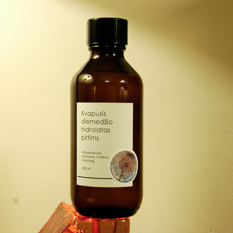 Kvapusis diemedžio hidrolatas pirtims - 500 ml