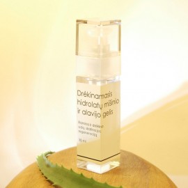 Drėkinamasis hidrolatų mišinio ir alavijo gelis - 30 ml 