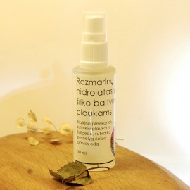 Rozmarinų hidrolatas su šilko baltymais plaukams - 30 ml