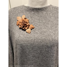 Segė "Pastelinė rožė" iš natūralios odos