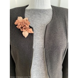 Segė "Pastelinė rožė" iš natūralios odos