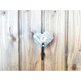 Kabliukas rūbams ar raktams Aptaki Širdelė