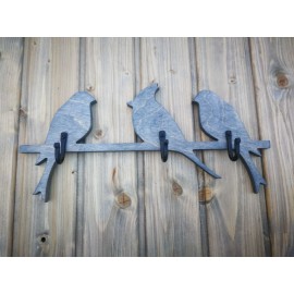 Sieninė rūbų kabykla 3 Paukščiai
