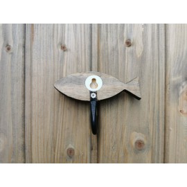 Kabliukas rūbams ar raktams Žuvytė