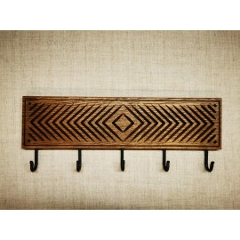 Ąžuolinė rūbų kabykla Deimantas