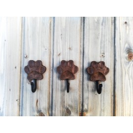 Kabliukas šuns pavadėliui ir ne tik Pėdutė, 3 vnt.